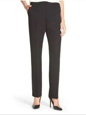Ivanka Trump Straight Leg Black Trousers | 6